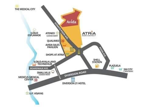 Avida Atria T2-F ,5Mins To Festive Walk And 4 Mins To Iloilo Convention Center Aparthotel Екстериор снимка